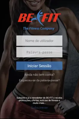 Be-Fit - The Fitness Company android App screenshot 2